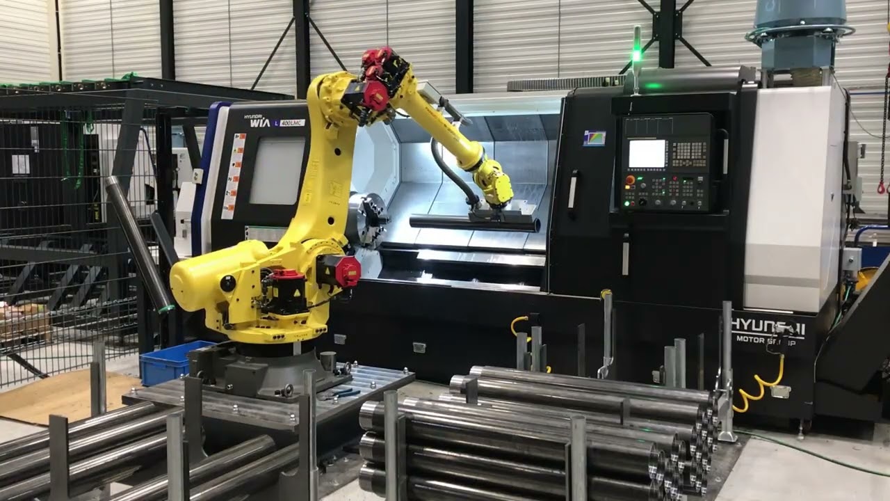 Motis robot machine belading